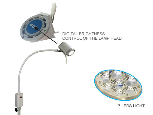 Lampada Hyridia A 7 Led Con Braccio Flessibile _a