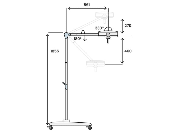 Luce Scialitica Pentaled 30E Light _a