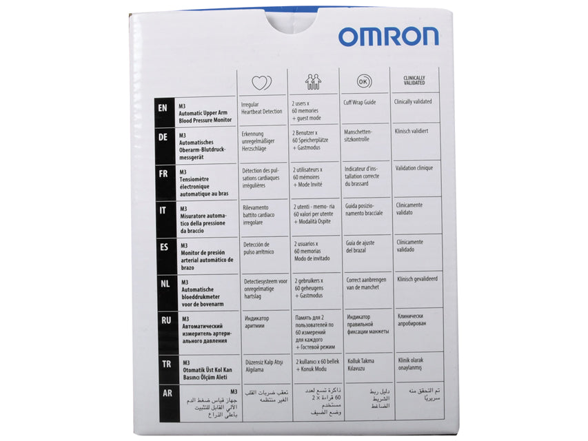 Misuratore Di Pressione Digitale Omron M3 Hem 7154 _c