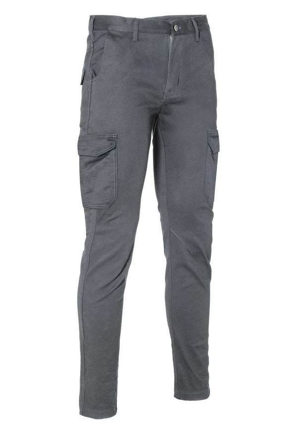 Pantalone invernale Logica LOGIWINTER 98% cotone colore Grigio — foto ufficiale Logica Professional