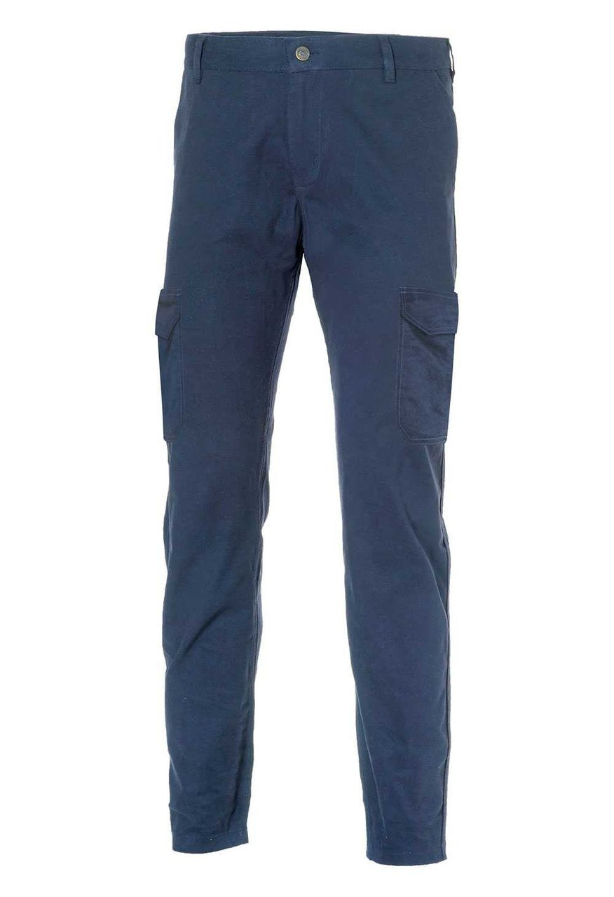 Pantalone da lavoro stretch Logica LOGIFIT slim fit Blu