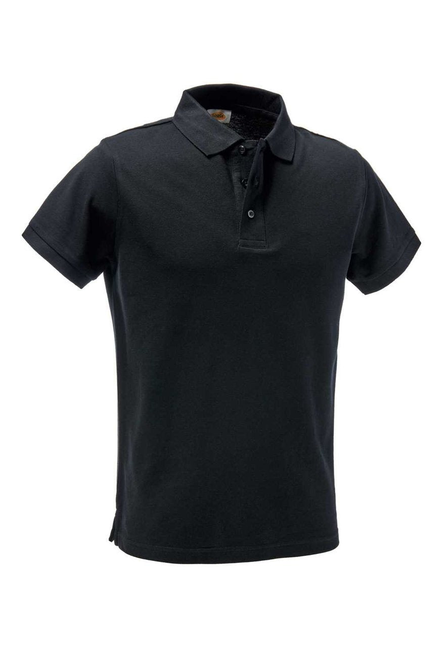 Polo da lavoro Logica SOLARIS piquet top 220 gr - Nero