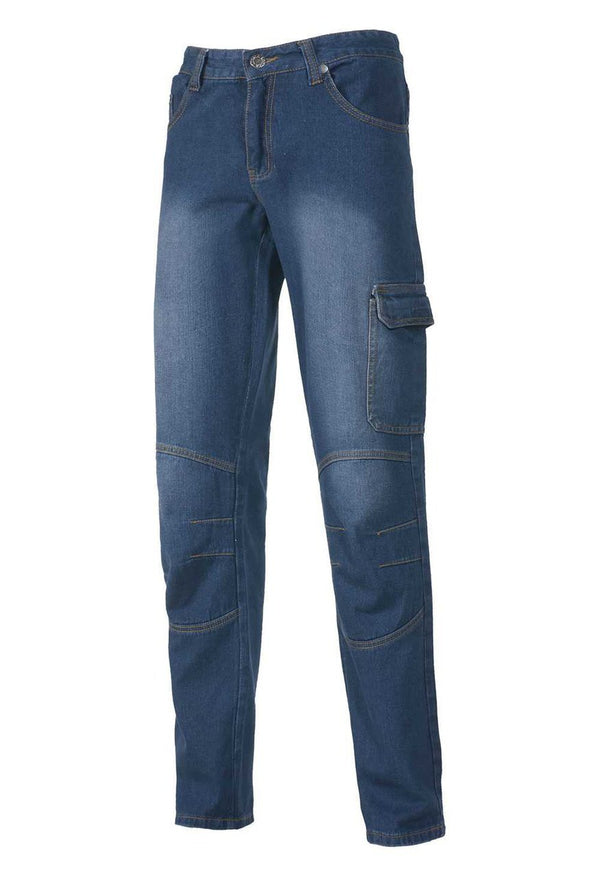 Jeans da lavoro Logica SPRINT stretch con rinforzi - Blu stone