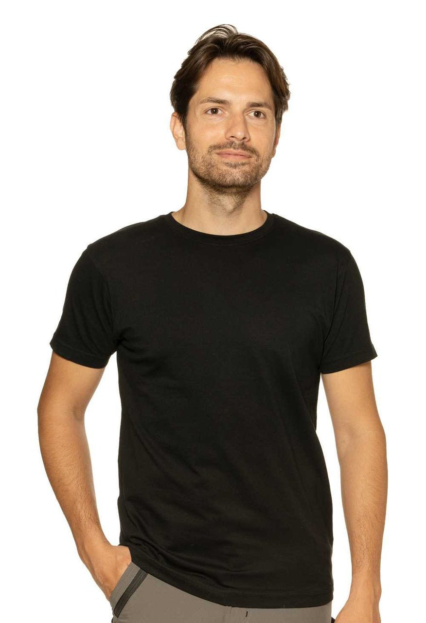 T-shirt da lavoro Logica SAMOA cotone top 160 gr - Nero
