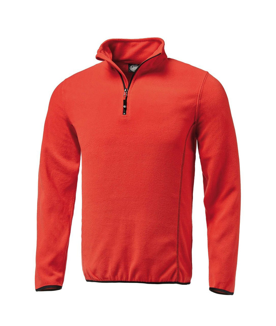Micropile da lavoro Logica ANUBI termico zip corta 200 gr - Rosso/Nero