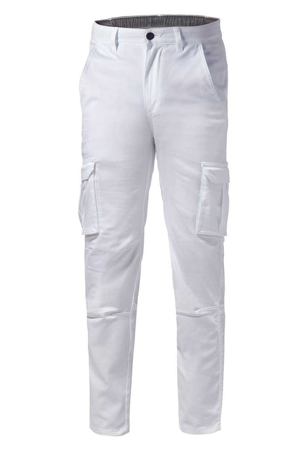 Pantalone da lavoro Logica CAMPUS stretch 6 tasche 240 gr - Bianco