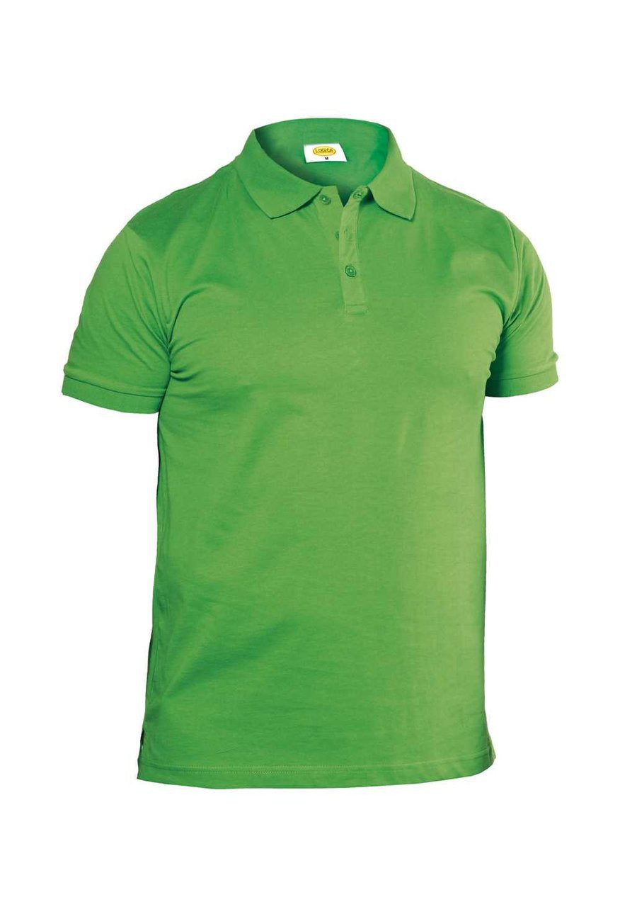 Polo da lavoro Logica WELTA jersey 165 gr - Verde mela