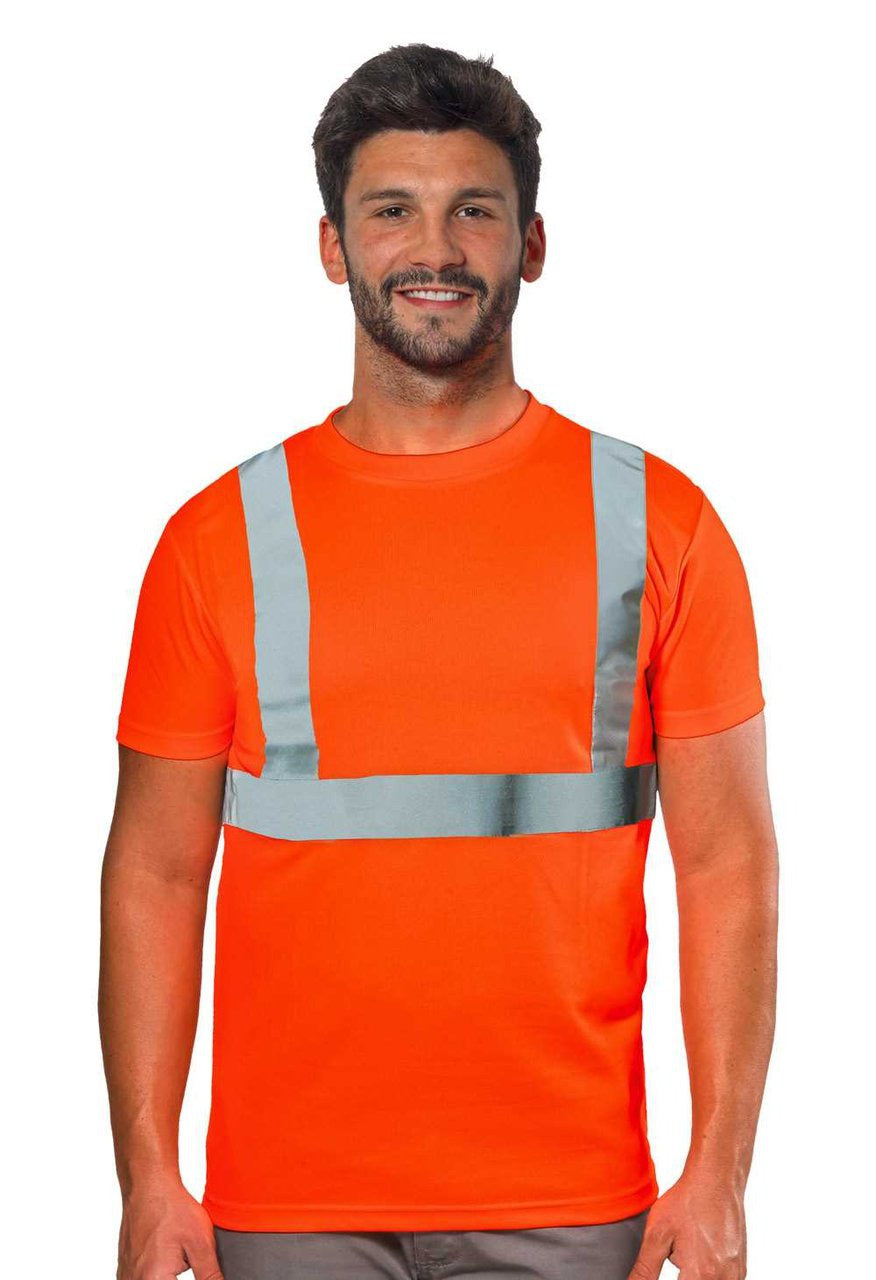 T-shirt alta visibilita Logica GIROHV - Arancio