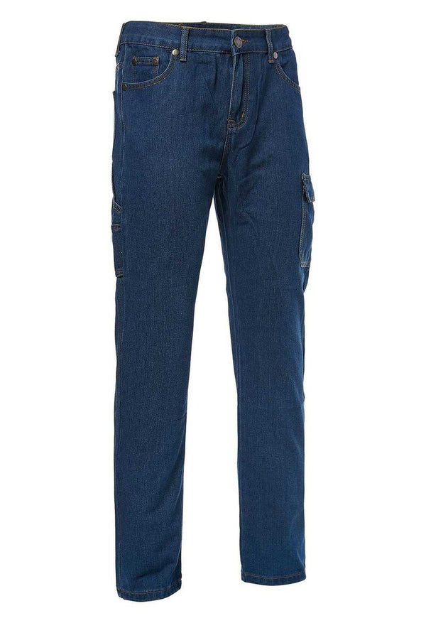 Jeans da lavoro Logica START stone wash 100% cotone - Blu stone