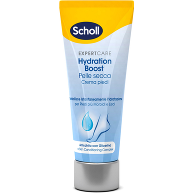 Scholl Crema Piedi Hydration Boost Pelle Secca 75ml – Cartone 6 pz