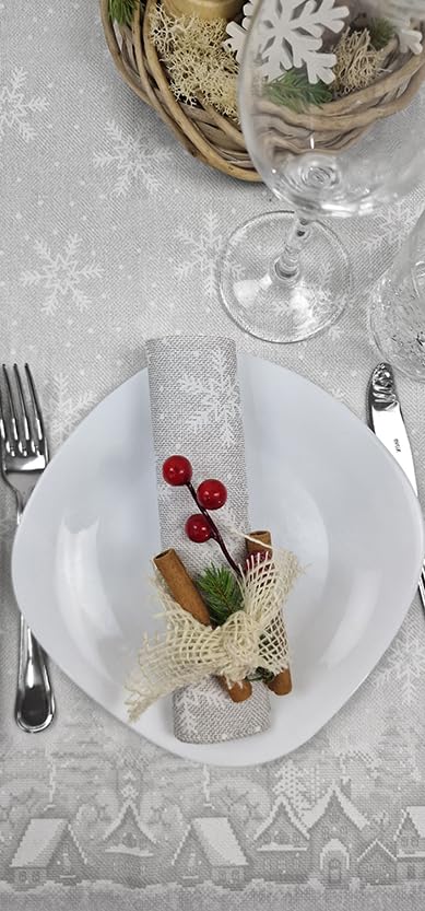 Tovaglie Airlaid 100x100 cm Effetto Tessuto (25 Pezzi) – Monouso Eleganti per Hotel, Ristoranti e Catering – Made in Italy