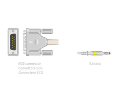 Cavo Paziente Ecg 2,2 M