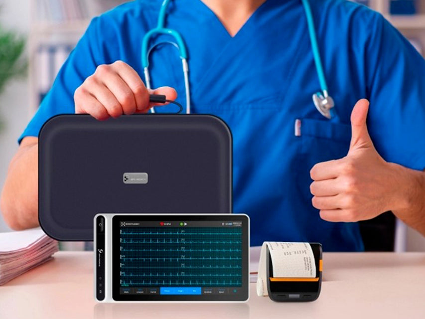 NEO ECG S120 Tablet ECG Connettore Banana _c