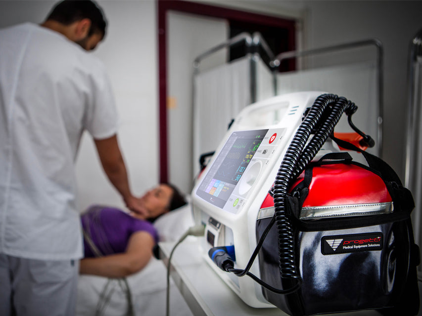 Defibrillatore Rescue Life 9 con temperatura - vista 4