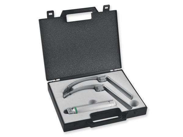 Set Laringoscopio F.O. Maxlite Flexi 2 Lame Mc-intosh 3, 4