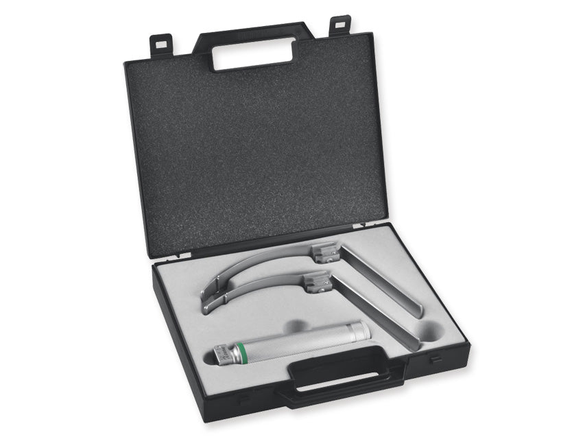 Set Laringoscopio F.O. Maxlite Flexi 2 Lame Mc-intosh 3, 4