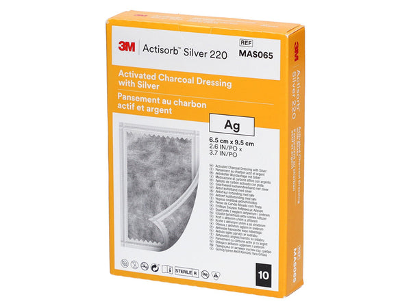 Actisorb Silver 220 3m - Conf. 10 pz.