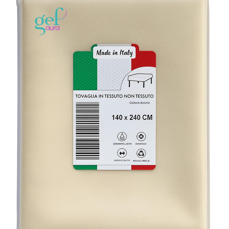 Tovaglia TNT 140x240 cm Monouso Professionale – Idrorepellente, Traspirante, Resistente – Certificata Oeko-Tex® – Made in Italy per Hotel e Ristoranti