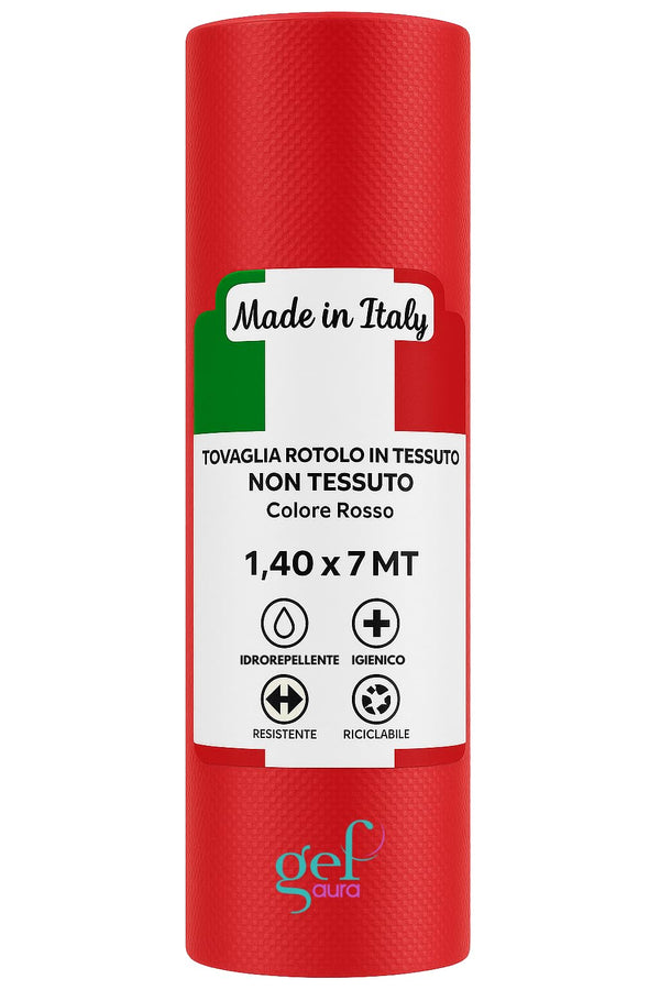 Rotolo Tovaglia TNT 1,4x7 m Monouso Professionale – Idrorepellente, Traspirante, Resistente – Certificato Oeko-Tex® – Made in Italy per Hotel, Ristoranti e Catering