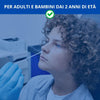 gef + medica - 5 Tamponi Rapidi Nasali - Tampone per Nuove Varianti 2024 - Sensibilità 100% a carica virale alta, Certificati per Uso Domestico