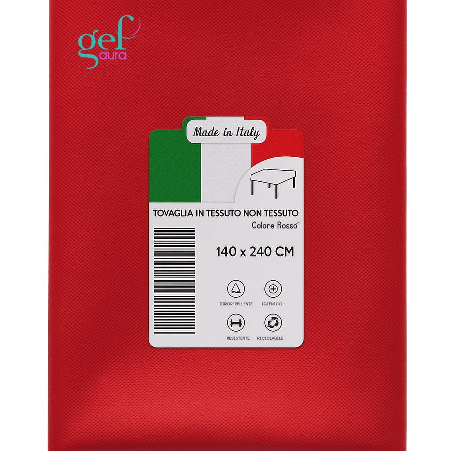 Tovaglia TNT 140x240 cm Monouso Professionale – Idrorepellente, Traspirante, Resistente – Certificata Oeko-Tex® – Made in Italy per Hotel e Ristoranti