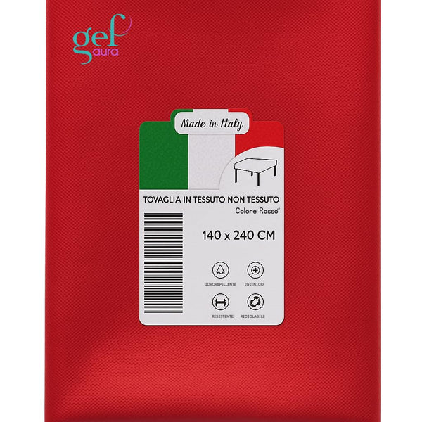 Tovaglia TNT 140x240 cm Monouso Professionale – Idrorepellente, Traspirante, Resistente – Certificata Oeko-Tex® – Made in Italy per Hotel e Ristoranti