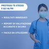 Tampone Rapido Nasale - Tampone per Nuove Varianti 2024 - Sensibilit€ 100% a carica virale alta, Certificati per Uso Domestico