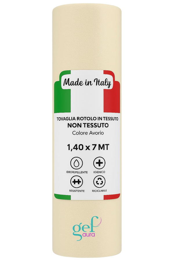Rotolo Tovaglia TNT 1,4x7 m Monouso Professionale – Idrorepellente, Traspirante, Resistente – Certificato Oeko-Tex® – Made in Italy per Hotel, Ristoranti e Catering