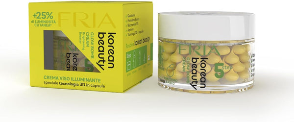 Fria Crema viso illuminante Korean Beauty Glow Bomb da 50 ml