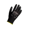 Guanti supportati in poliuretano neri | 100 paia – Reflexx PU131 | Gef Medica
