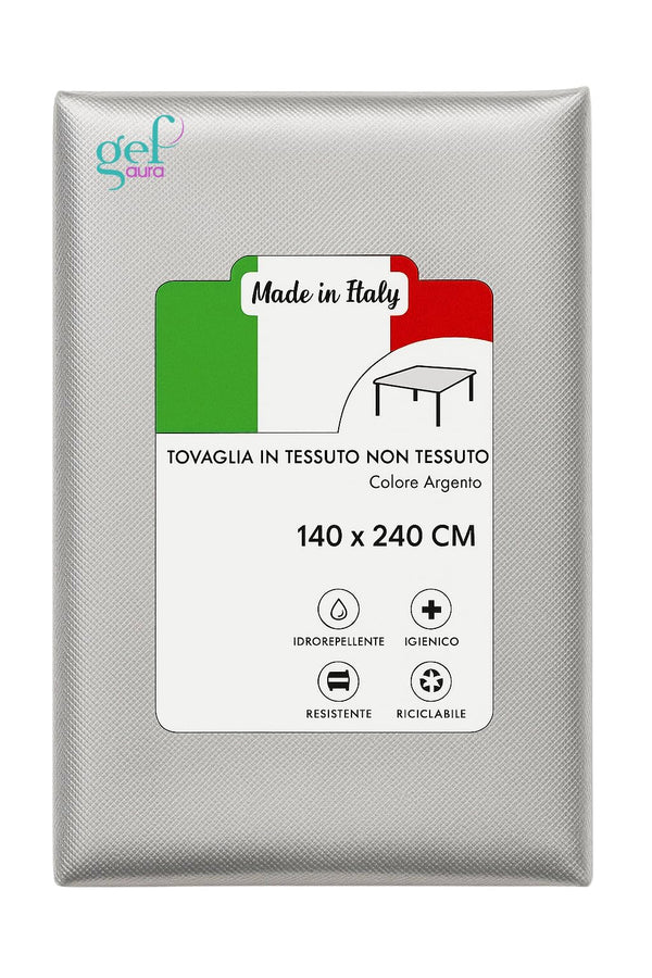 Tovaglia TNT 140x240 cm Monouso Professionale – Idrorepellente, Traspirante, Resistente – Certificata Oeko-Tex® – Made in Italy per Hotel e Ristoranti