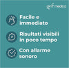 Etilometro Digitale AlcolCheck 3000, Test Rapido del Tasso Alcolemico, Display LCD, Allarme Sonoro, Facile da Usare, Risultato in Pochi Secondi, Compatto e Portatile
