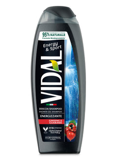 Vidal Doccia Shampoo 250 ml — Igiene Corpo · Cartone da 12 confezioni