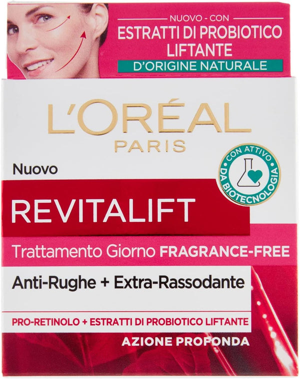 L'Oreal Paris Revitalift crema giorno fragrance-free 50 ml