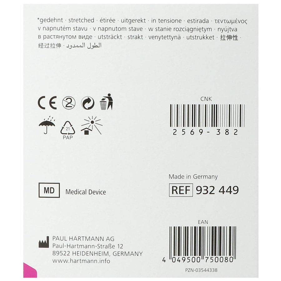 HARTMANN benda elastica coesiva monouso 10cm x 20m - fissaggio medicazioni
