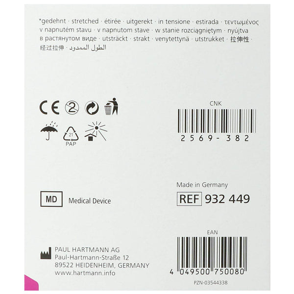 HARTMANN Benda Elastica Coesiva Monouso 10cm x 20m - Fissaggio Medicazioni