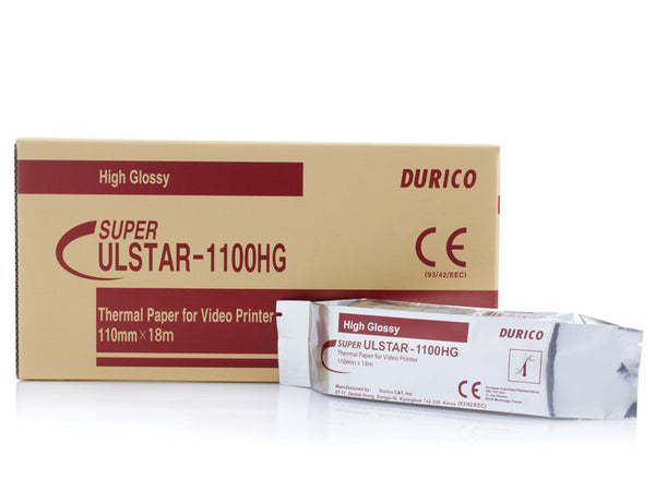 Carta Videostampante Durico Compatibile Upp-110hg, K91hg/kp91hg - Conf. 5 pz.