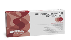 Test rapido Helicobacter pylori antigene su feci PRIMA Home Test - autotest immunocromatografico, lettura in 10 minuti, confezione 1 test