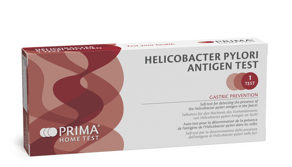 PRIMA Home Test Helicobacter pylori Antigen Test, confezione da 1 test