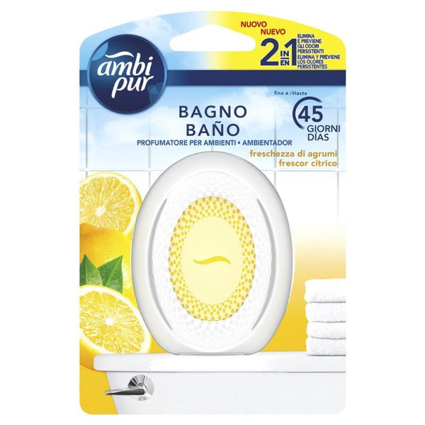 Ambi Pur Deodorante Bagno Limone – Cartone 8 pz