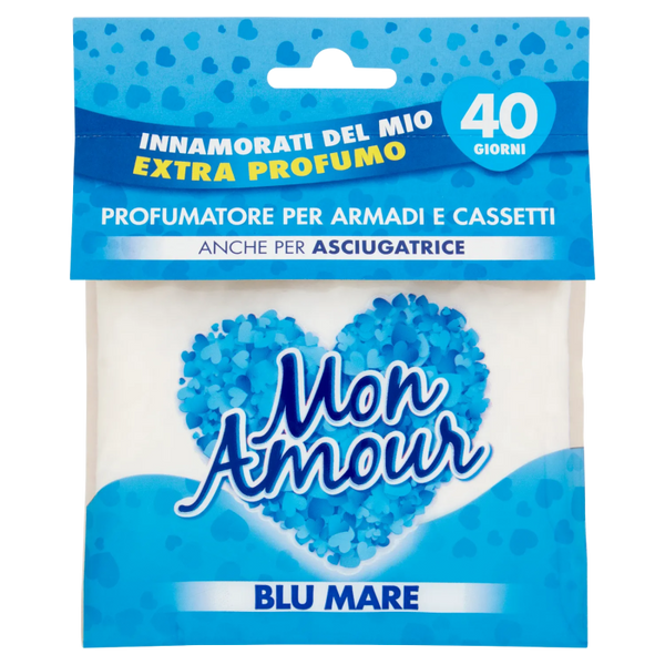 Felce Azzurra Mon Amour Profumo Armadi & Cassetti — Profumatore per Tessuti · Cartone da 12 confezioni
