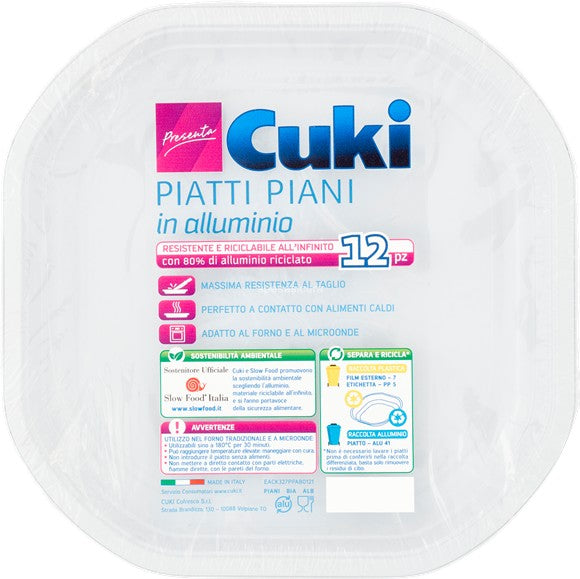 Piatti Piani Cuki PZ.12 Alluminio