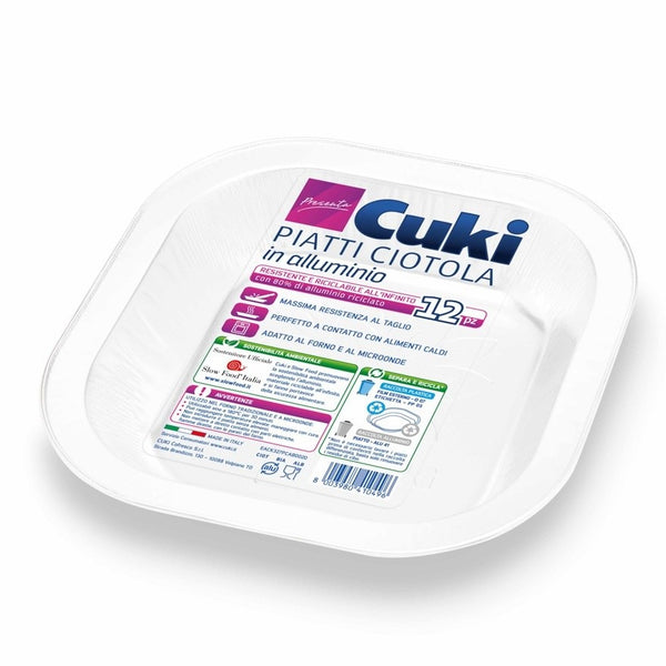 Piatti Ciotola Cuki PZ.12 Alluminio