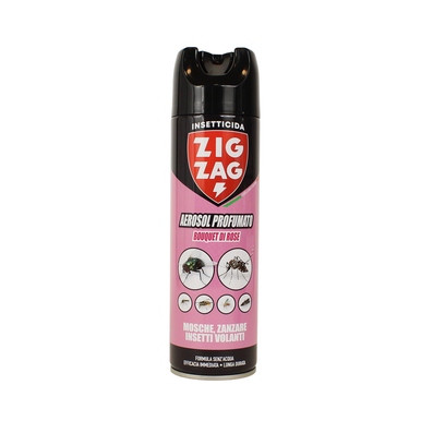Zig-Zag Spray Mosche/zanz Bouquet di Rose 500ml – Cartone 12 pz