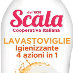 Scala Gel Lavastoviglie 750ml — Detersivo Stoviglie · Cartone da 12 confezioni