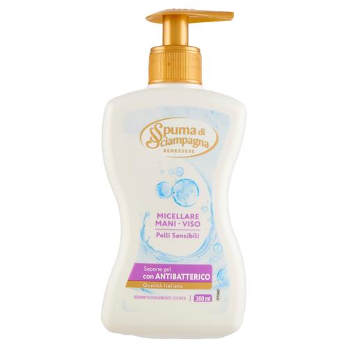 Spuma Di Sciampagna Sciamp Sapone Viso&mani 300ml Pelli Sensibili –