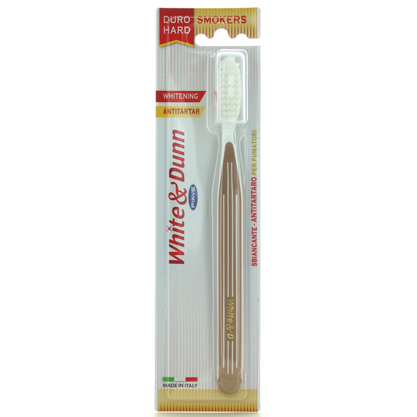 Piave Spazzolino White&dunn Duro Spazzolino Xfumatori – Cartone 12 pz