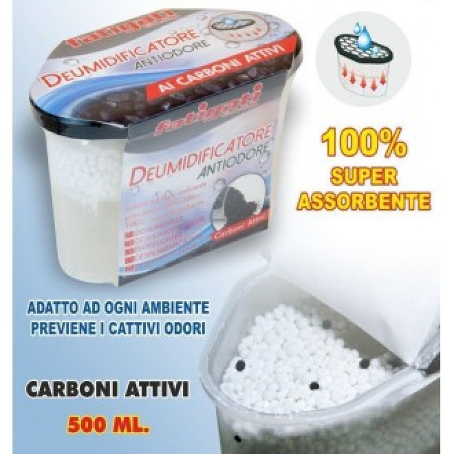 Fatigati Casa Deumidificatore Profumo Carbone