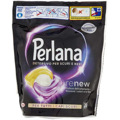 Perlana Caps pz 20 Nero – Cartone 6 pz