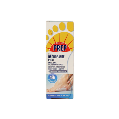 Prep Crema Deodorante Talco Piedi 75ml – Cartone 6 pz